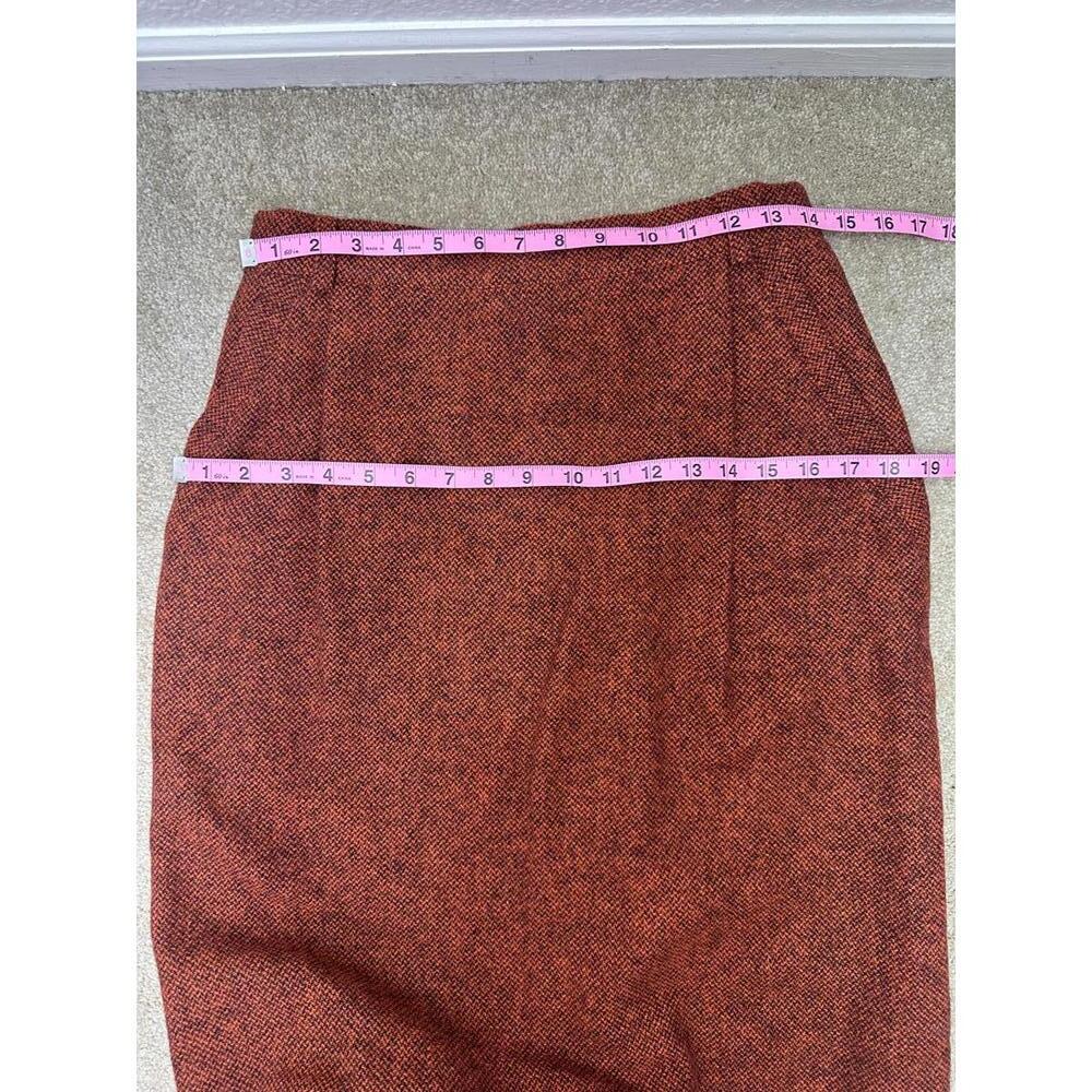 Vtg Sz 38/42 Escada Margaretha Ley Wool Alpaca Pencil Skirt Suit Double Breasted - Picture 10 of 10